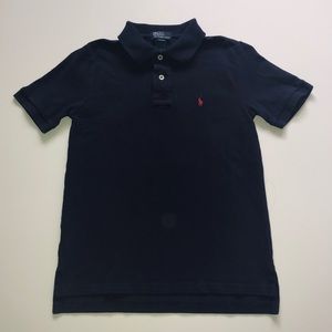 Polo by Ralph Lauren Kids Navy Blue Cotton Polo